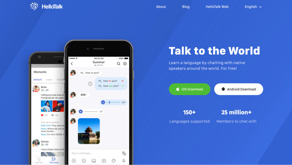 外国人の友達を作るなら無料アプリhellotalkハロートーク Yoshiyuki Blog
